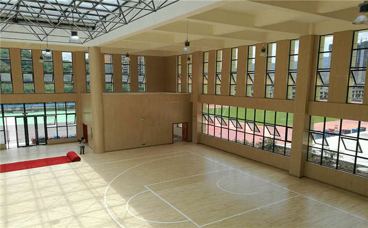 西寧硬木企口體育木地板廠家批發