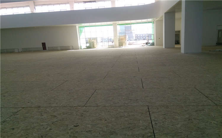 柞木NBA籃球場木地板主輔龍骨結構