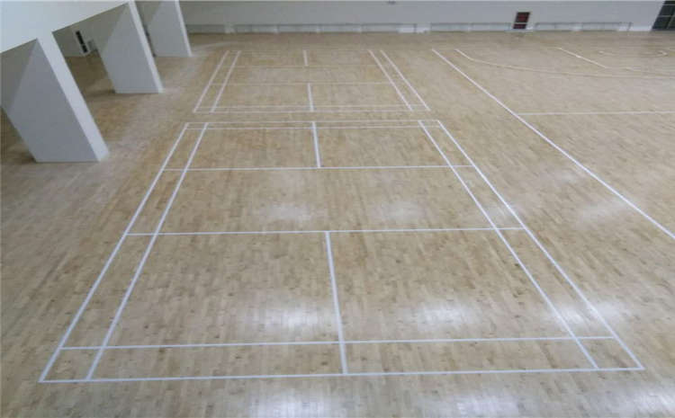 指接板籃球運(yùn)動(dòng)地板單層龍骨結(jié)構(gòu)